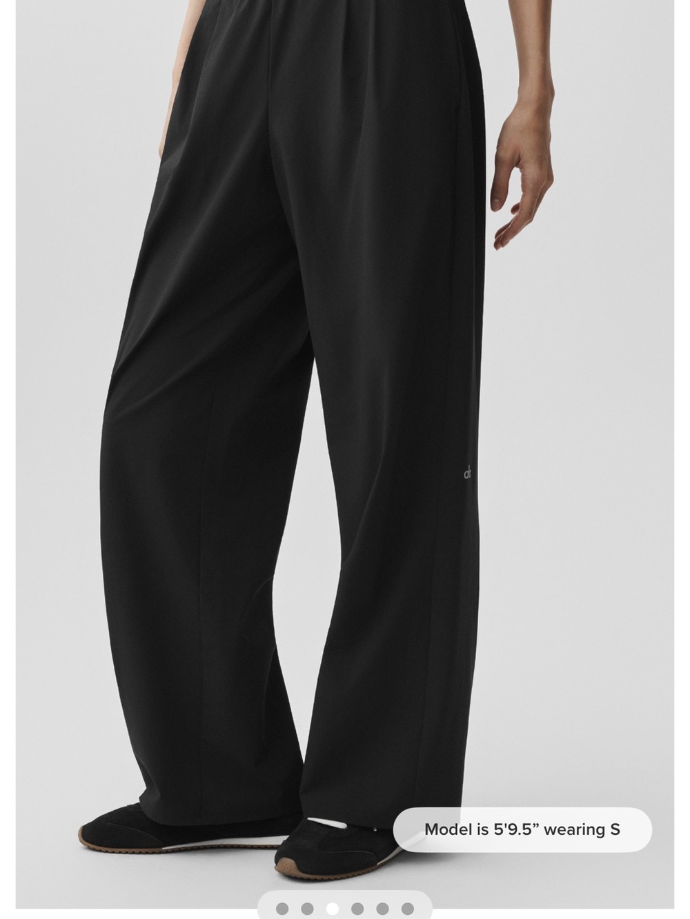 ALO Black Suit up Trouser (Regular) - Picture 3 of 3